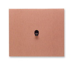 Włącznik Vectis pojedynczy dźwigienkowy square Szczotkowana miedź