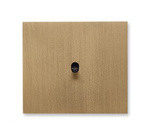 Włącznik Vectis pojedynczy dźwigienkowy square Stare złoto