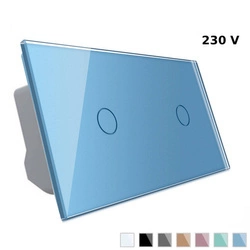 Włącznik dotykowy pojedynczy niebieski (VL-C7011-69) Livolo