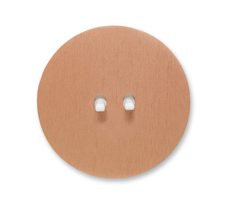 Włącznik Vectis round podwójny Świecznikowy (seryjny), podwójny schodowy, roletowy, podwójny dzwonkowy (monostabilny) Vectis