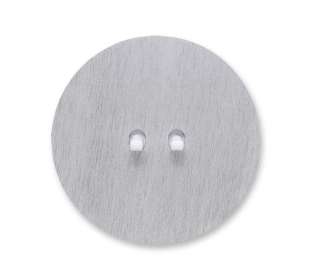 Włącznik Vectis round podwójny Świecznikowy (seryjny), podwójny schodowy, roletowy, podwójny dzwonkowy (monostabilny) Vectis