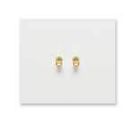 Włącznik Vectis podwójny dźwigienkowy square Biały