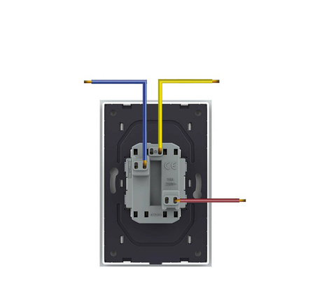 Podwójne gniazdko elektryczne do pojedynczej puszki (VL-71EU2-62) - Livolo