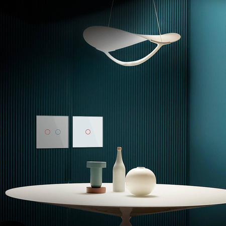 Włącznik dotykowy 12V DC z czarnym panelem szklanym (VL-C701C-62) Livolo