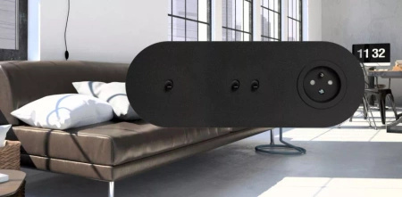 Włącznik Vectis round podwójny Świecznikowy (seryjny), podwójny schodowy, roletowy, podwójny dzwonkowy (monostabilny) Vectis