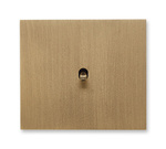 Włącznik Vectis pojedynczy dźwigienkowy square Stare złoto