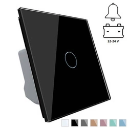 Moduł włącznika dotykowego 12-24V DC z czarnym panelem szklanym (VL-C701CH-62) LIVOLO