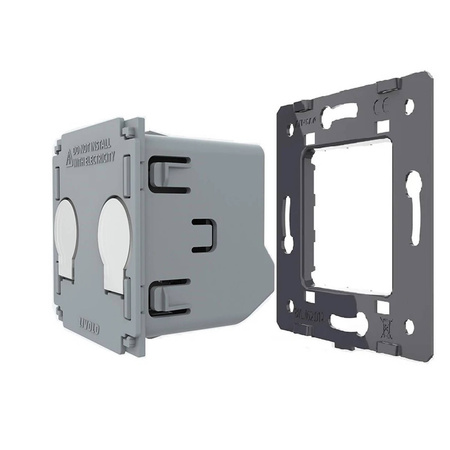 Podwójny włącznik dotykowy 12-24V DC do inteligentnego oświetlenia (WW-C702CH) LIVOLO