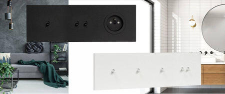 Włącznik Vectis pojedynczy Uniwersalny, krzyżowy, dzwonkowy (monostabilny), ściemniacz Vectis