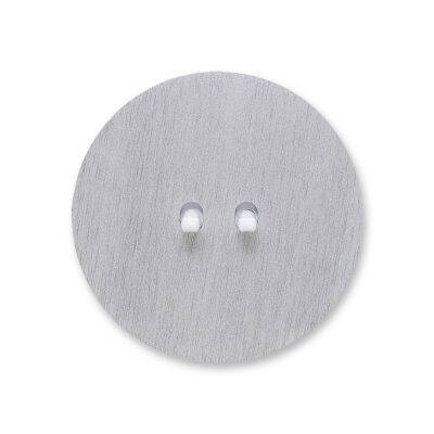 Włącznik Vectis round podwójny Świecznikowy (seryjny), podwójny schodowy, roletowy, podwójny dzwonkowy (monostabilny) Vectis